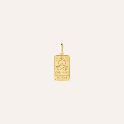 Pendente Tarocchi Carta Degli Innamorati Poeme Oro Giallo - Gioielli Donna | Stroili