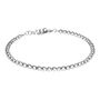 Bracciale Catena Silver Collection Argento Rodiato