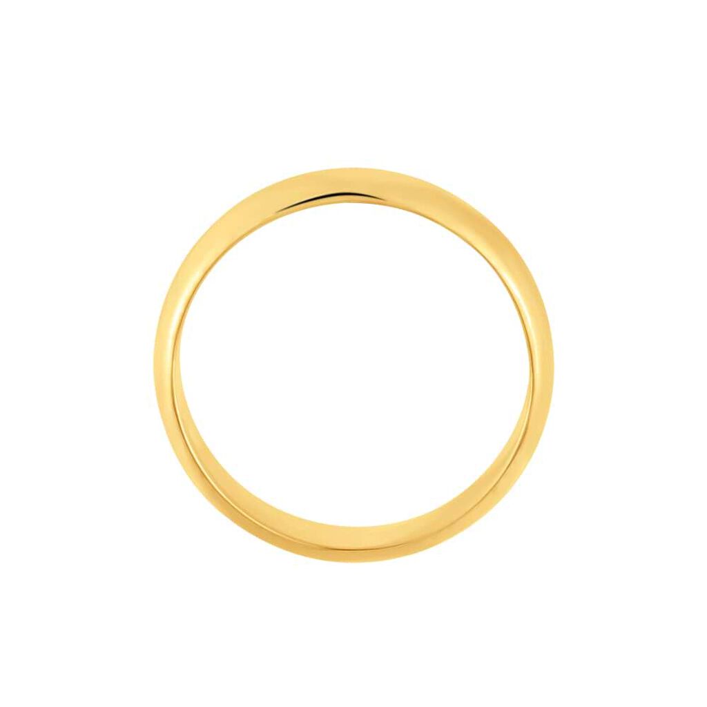 Fede Mantovana Leggera 6 mm Oro Giallo - Anelli con Incisione Unisex | Stroili