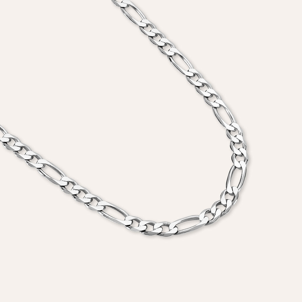 Catena Gentleman Argento Rodiato