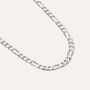 Catena Gentleman Argento Rodiato
