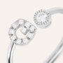 Collana Silver Elegance Argento Rodiato Cubic Zirconia