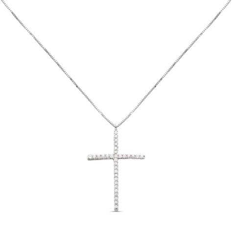 Collana Holy Oro Bianco Cubic Zirconia - Collane Donna | Stroili