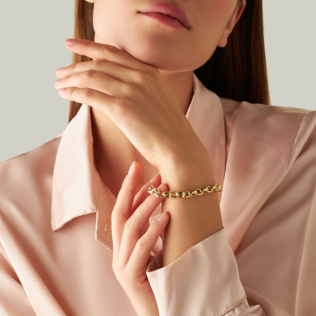 Bracciale Catena Colette Oro Giallo - Bracciali Donna | Stroili