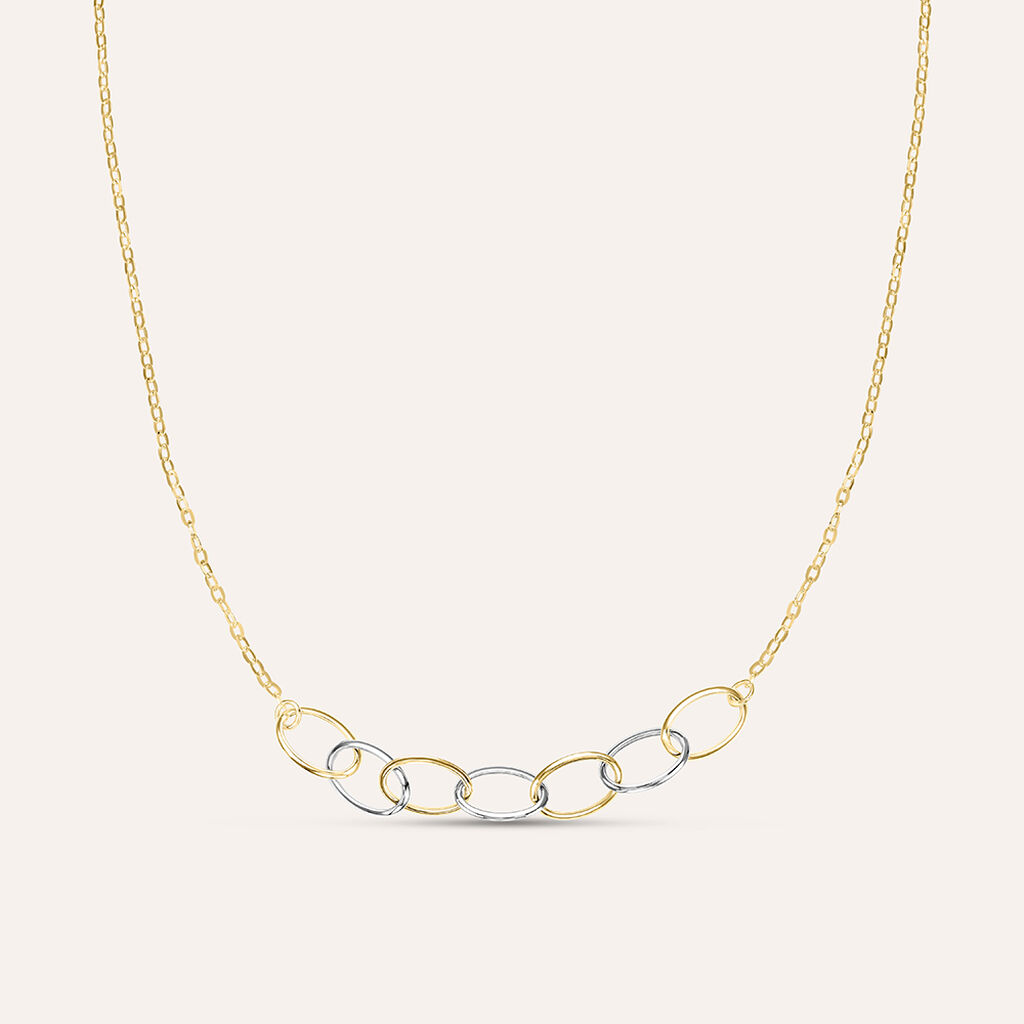 Catena Beverly Oro Bicolore - Collane Catena Donna | Stroili