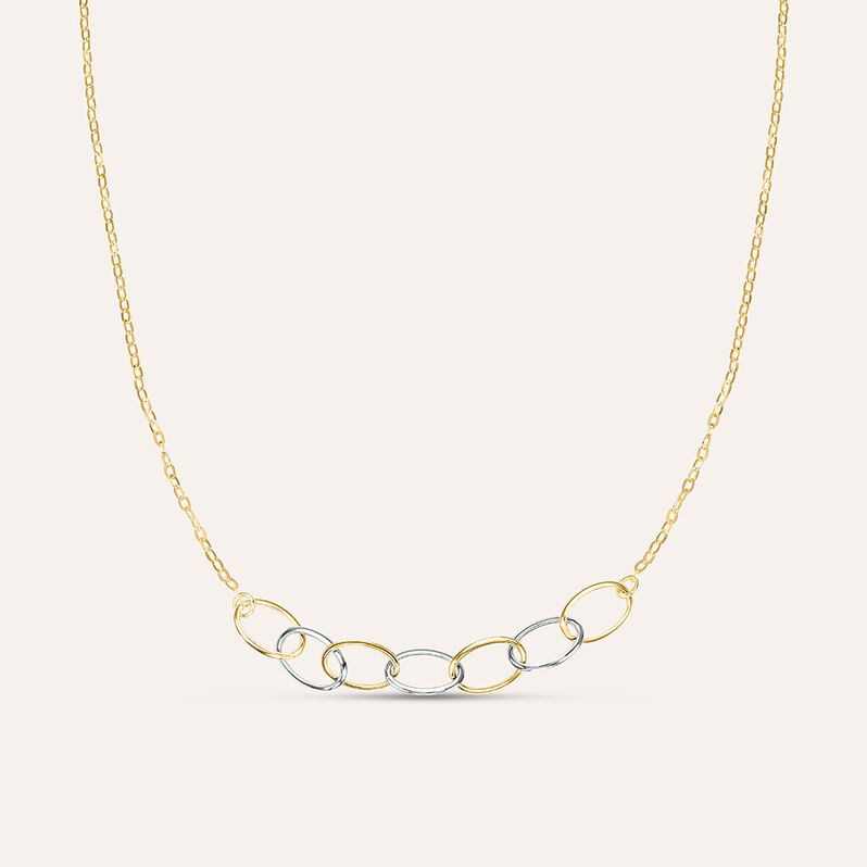 Catena Beverly Oro Bicolore - Collane Catena Donna | Stroili