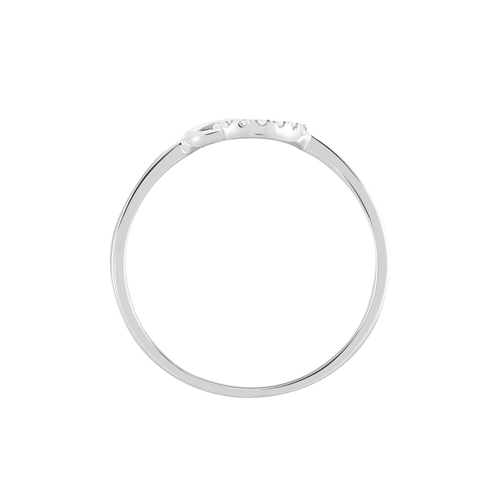 Anello Sophia Oro Bianco Diamante - Anelli con Pietre Donna | Stroili