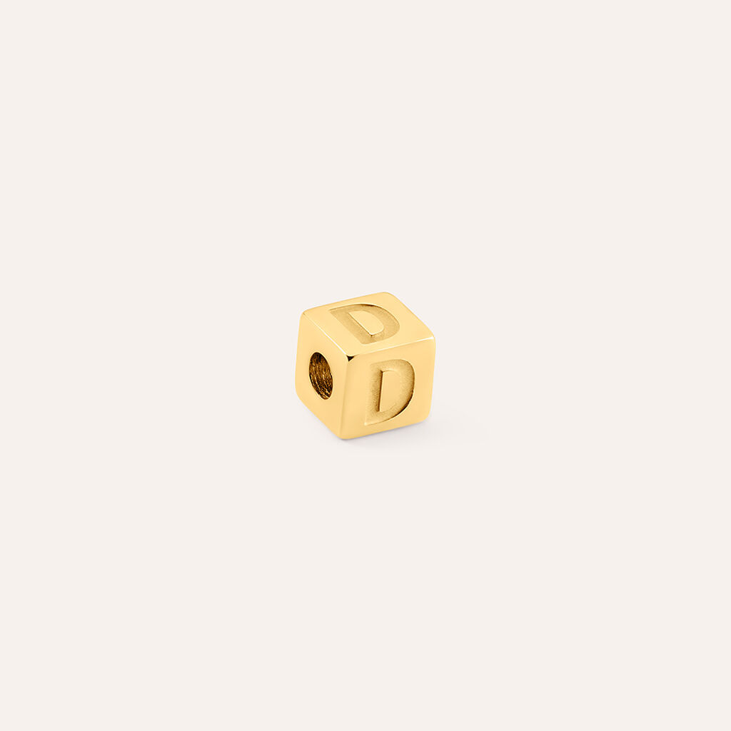 Bead Essential Code Acciaio Dorato