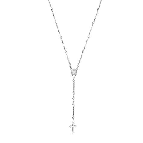 Collana Rosario Silver Soul Argento Rodiato - Collane Rosario Donna | Stroili