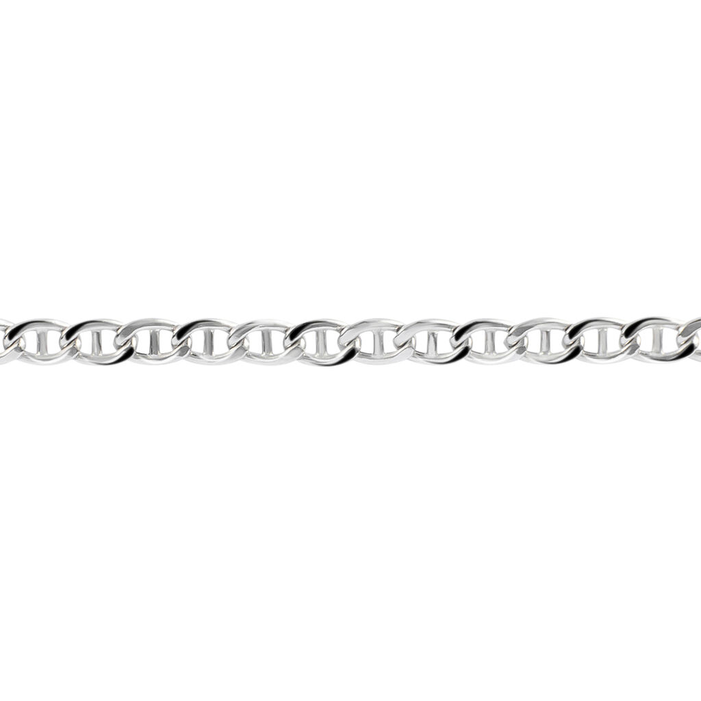 Bracciale Catena L'homme Or Oro Bianco - Bracciali Uomo | Stroili