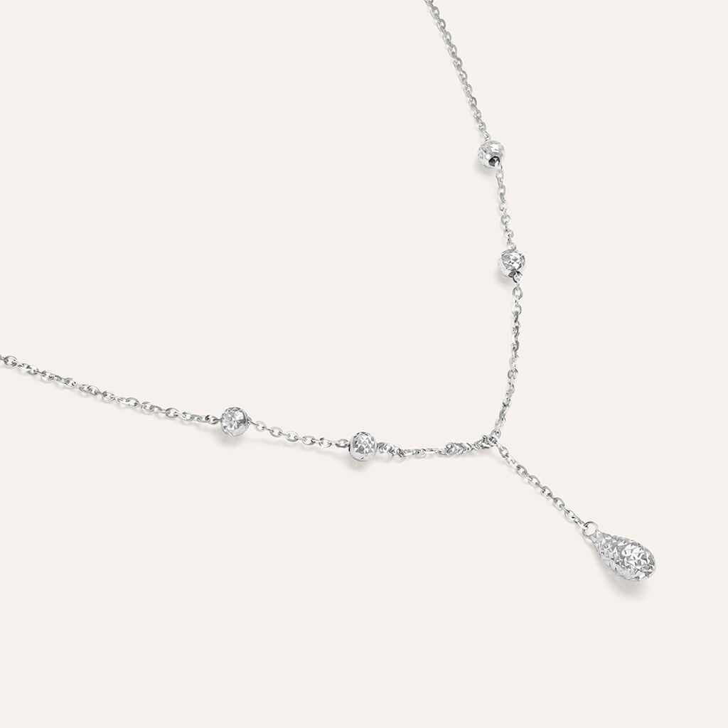 Collana Isabelle Oro Bianco