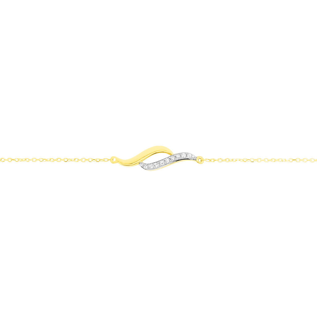 Bracciale Sophia Oro Giallo Diamante - Bracciali Donna | Stroili