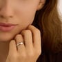 Fede Mantovana Leggera 5 mm Oro Bianco