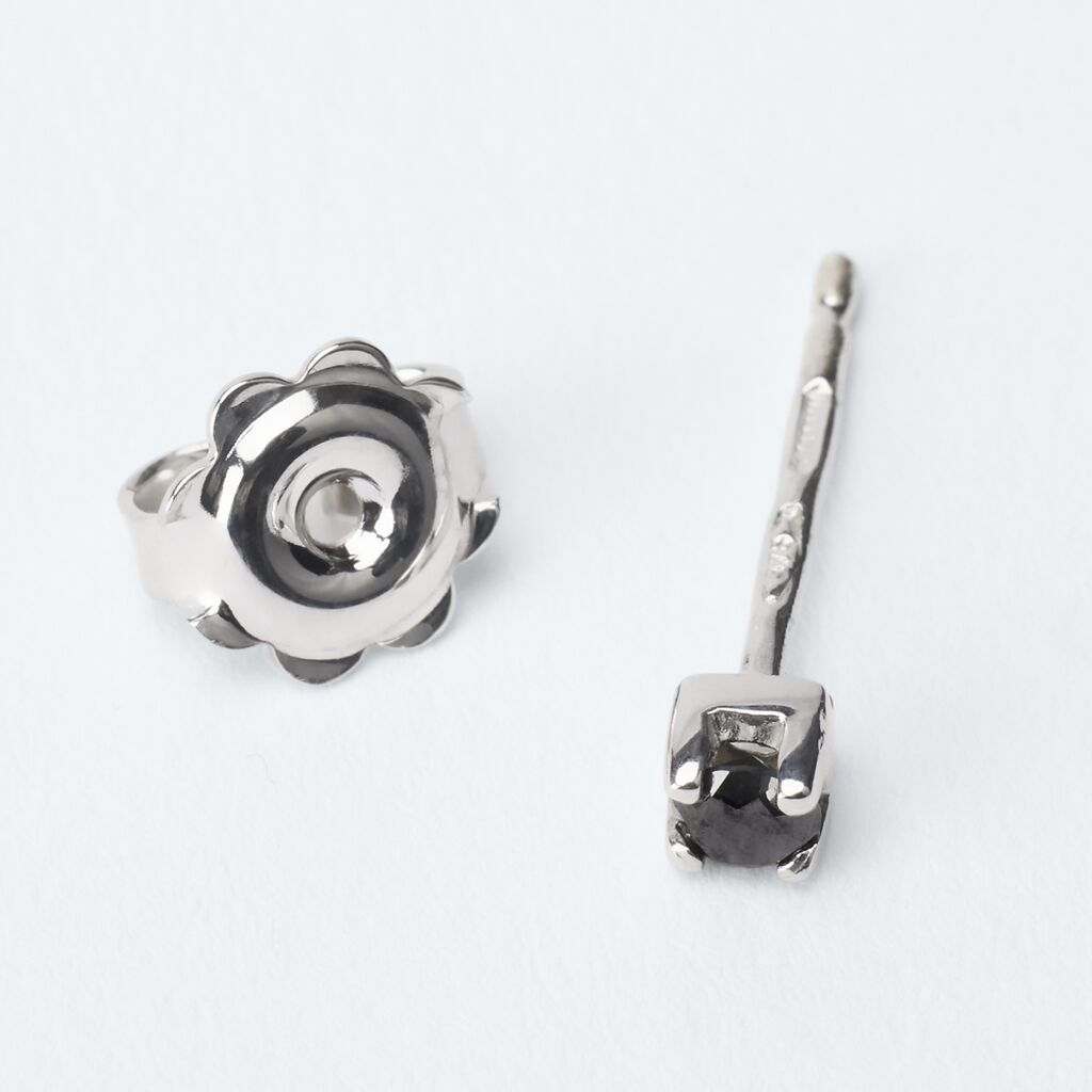 Mono Orecchino Lobo Punto Luce L'homme Diamant Oro Bianco Diamante