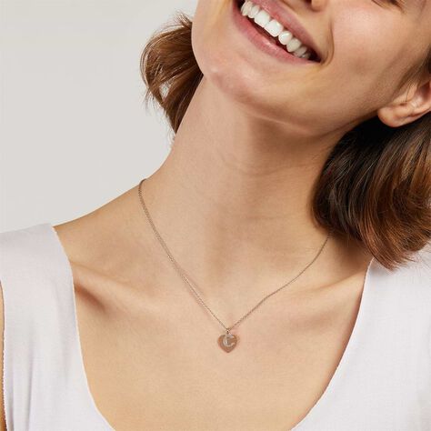 Collana Silver Collection Argento Bicolore Bianco / Rosa - Collane Donna | Stroili