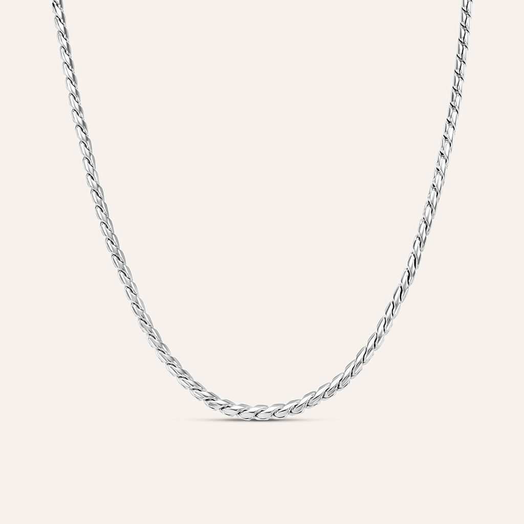 Collana Man Code Acciaio