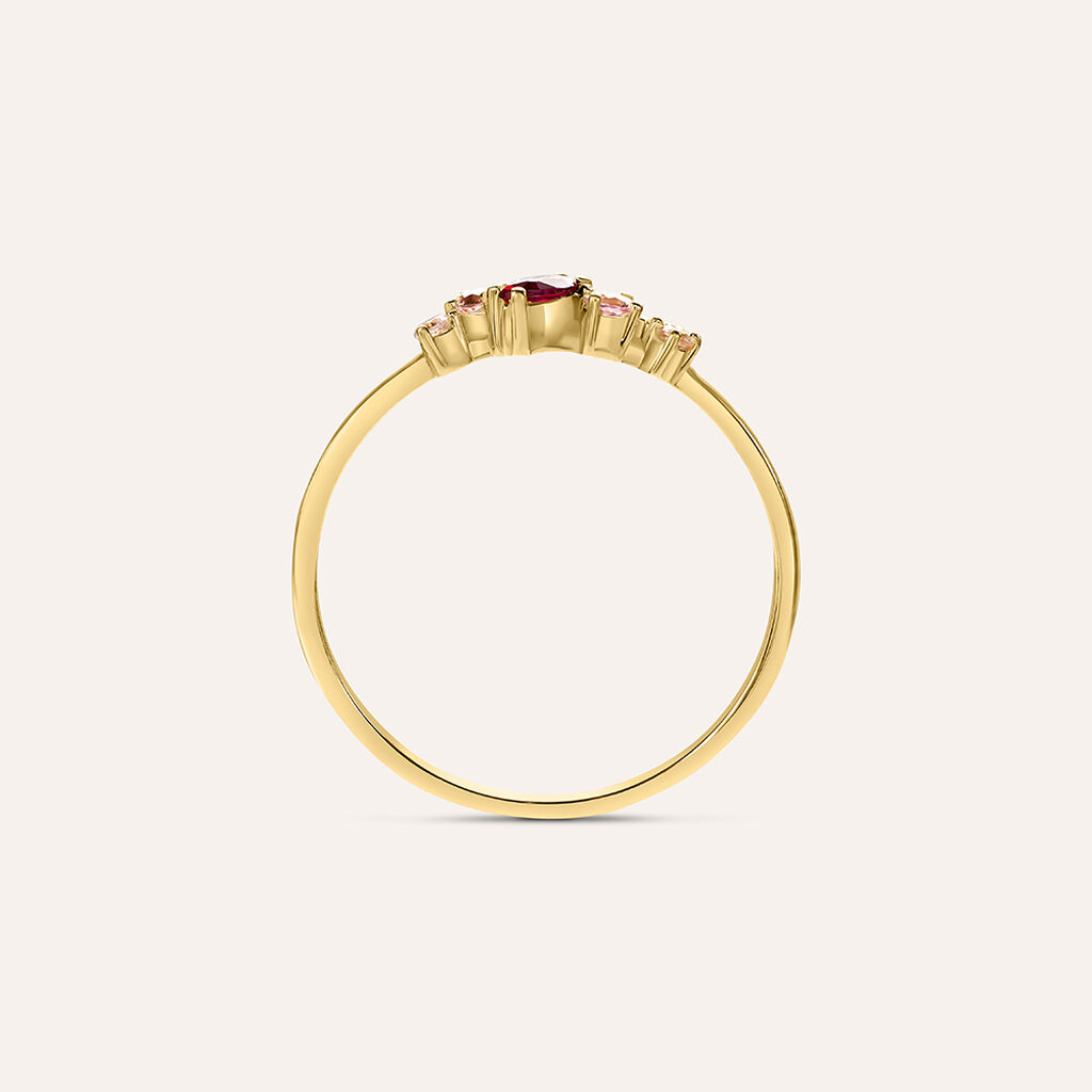 Anello Fantasia Claire Oro Giallo Cubic Zirconia - Anelli con Pietre Donna | Stroili