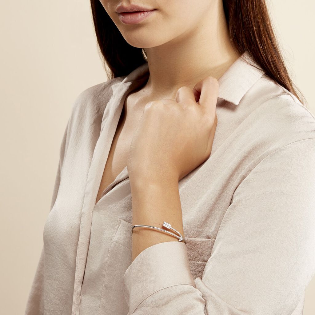 Bangle Silver Collection Argento Rodiato - Bracciali Rigidi Donna | Stroili