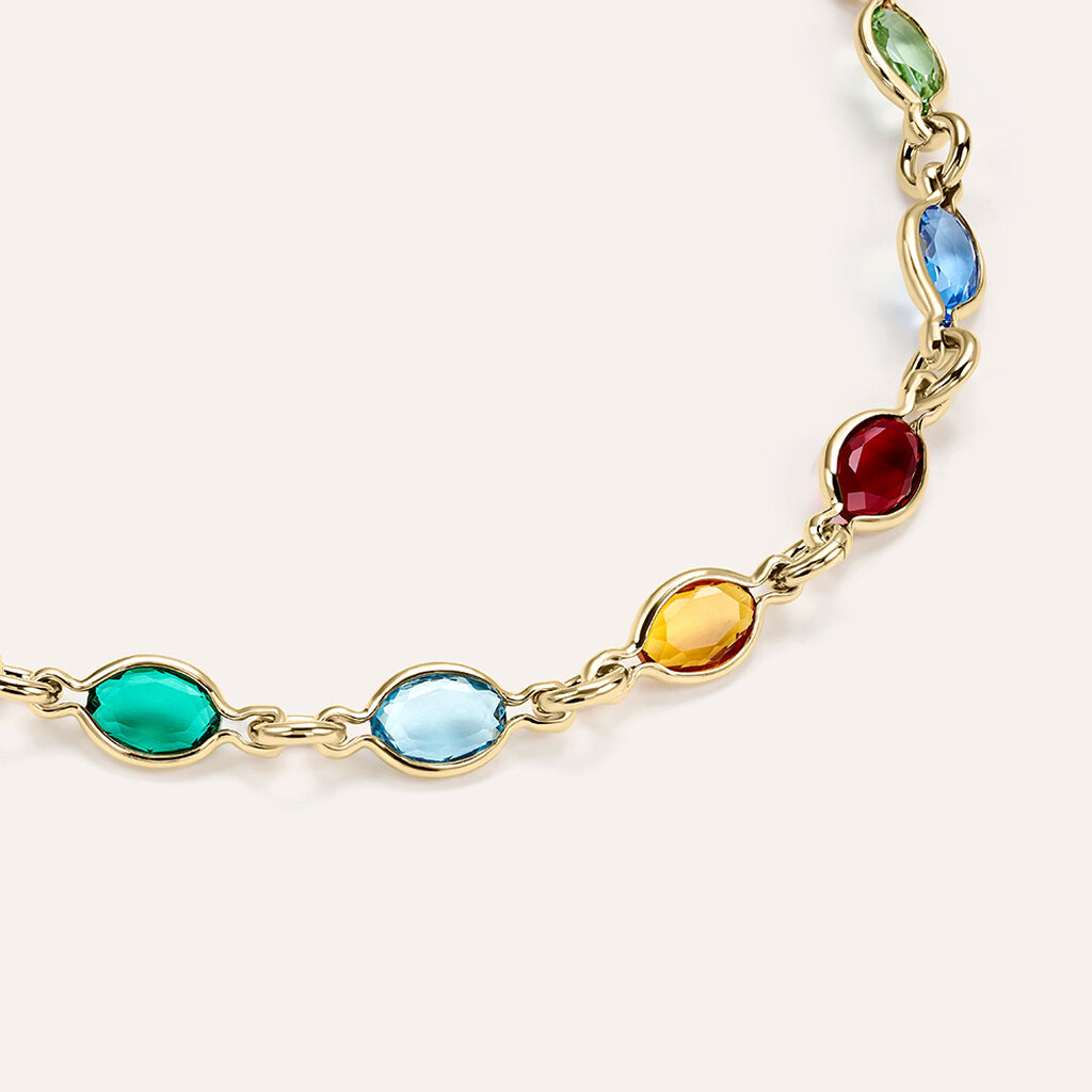 Bracciale Golden Dream Placcato Oro Giallo Cubic Zirconia - Bracciali Amicizia Donna | Stroili