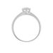 Anello Solitario Claire Oro Bianco Cubic Zirconia - Anelli con Pietre Donna | Stroili