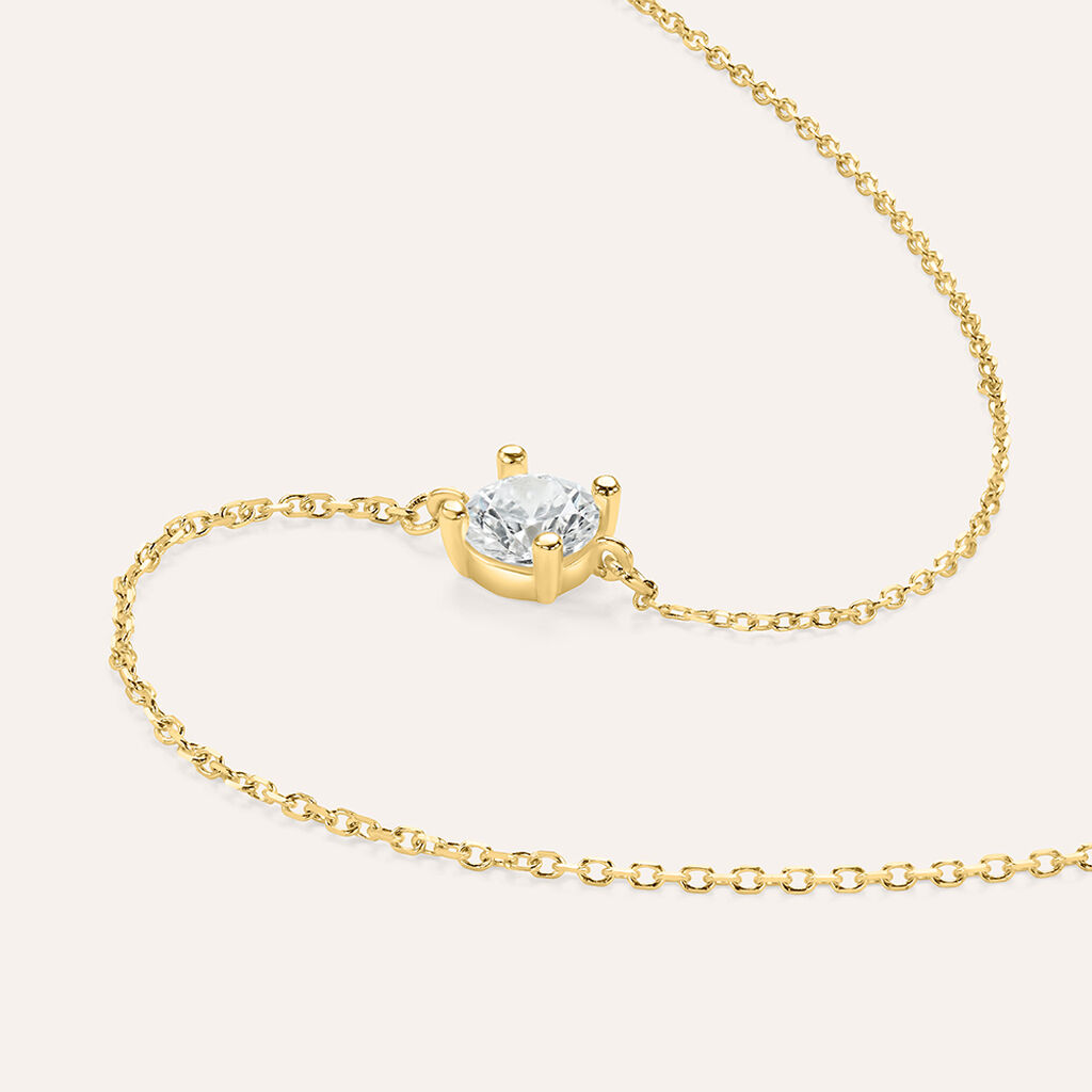 Bracciale Punto Luce Claire Oro Giallo Cubic Zirconia