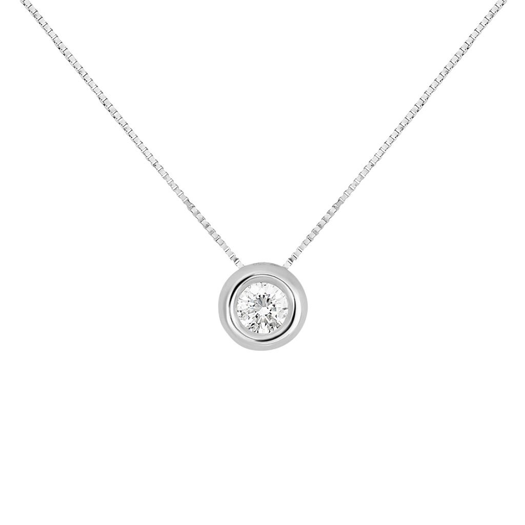Collana Punto Luce Firmamenti Oro Bianco Diamante - Collane Punto Luce Donna | Stroili