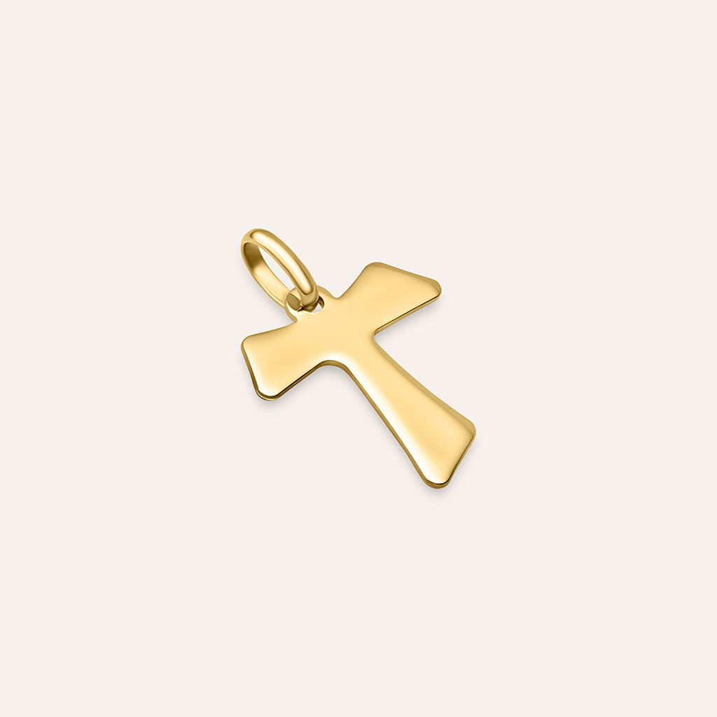 Pendente Holy Oro Giallo - Ciondoli con Incisione Unisex | Stroili