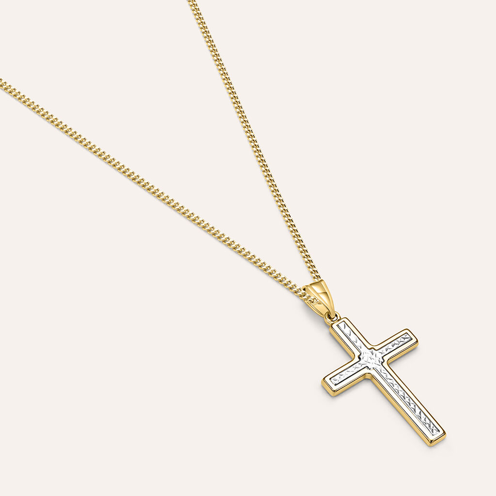 Pendente Religious Gold Oro Bicolore - Ciondoli Unisex | Stroili