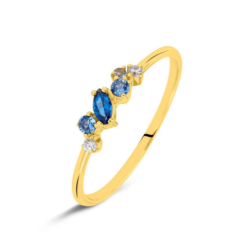 Anello Fantasia Claire Oro Giallo Cubic Zirconia - Anelli con Pietre Donna | Stroili