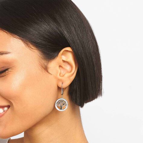 Orecchini Pendenti Lady Shine Acciaio Cristallo - Orecchini Pendenti Donna | Stroili