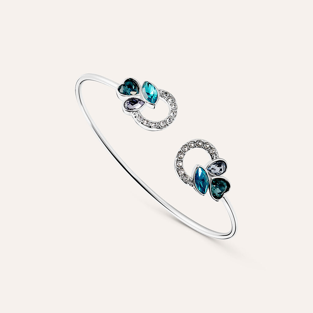 Bangle Violet Ottone Cristallo