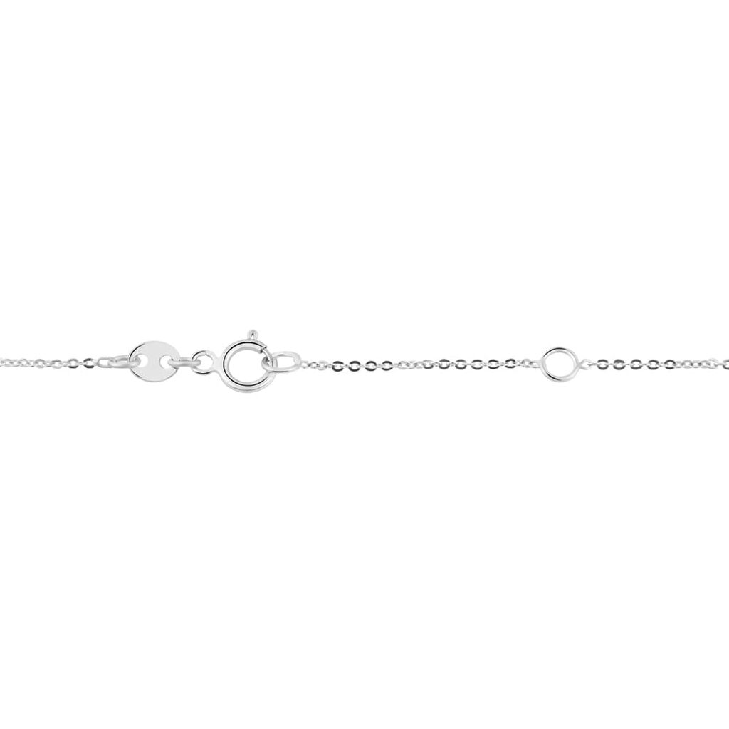 Collana Claire Oro Bianco Cubic Zirconia - Collane Donna | Stroili