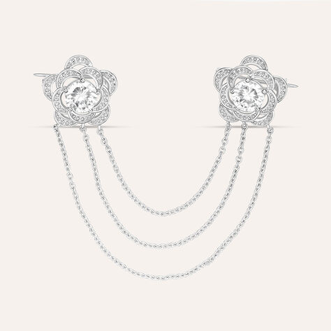 Spilla Silver Elegance Argento Rodiato Cubic Zirconia - Gioielli Donna | Stroili