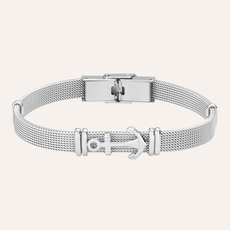Bracciale Man Code Acciaio - Bracciali Uomo | Stroili