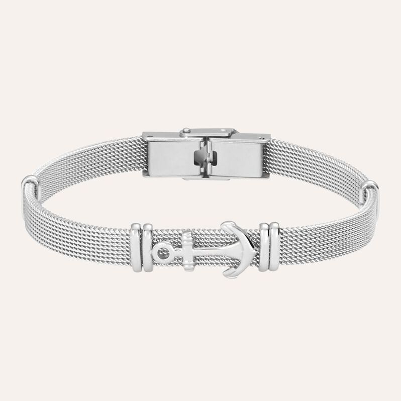 Bracciale Man Code Acciaio - Bracciali Uomo | Stroili