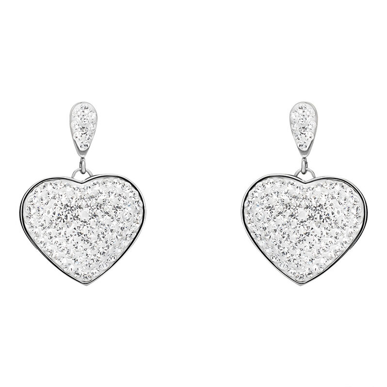 Orecchini Pendenti Aura Acciaio Cristallo - Orecchini Pendenti Donna | Stroili