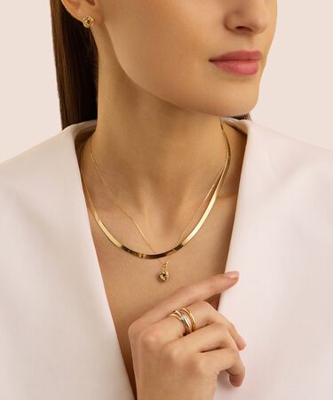 Collana Golden Lover Oro Bicolore