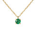 Collana Punto Luce Charlotte Oro Giallo Smeraldo - Collane Punto Luce Donna | Stroili