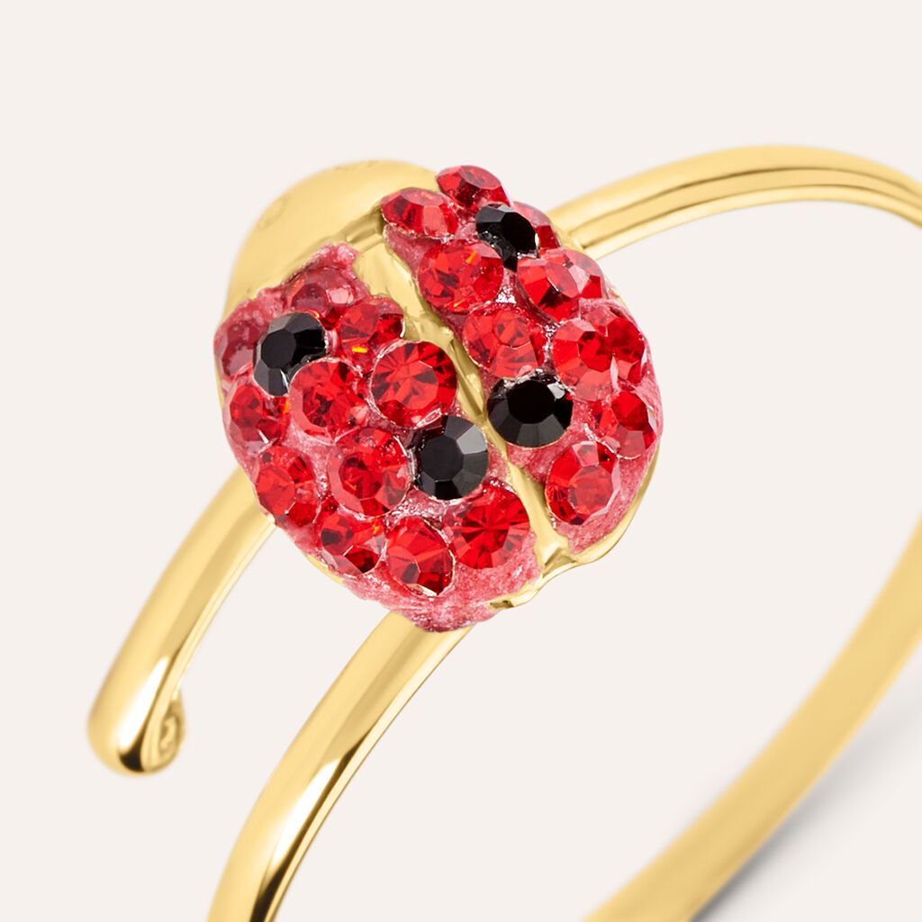 Anello Fantasia Mon Petit Oro Giallo Cristallo - Anelli con Pietre Bambino | Stroili