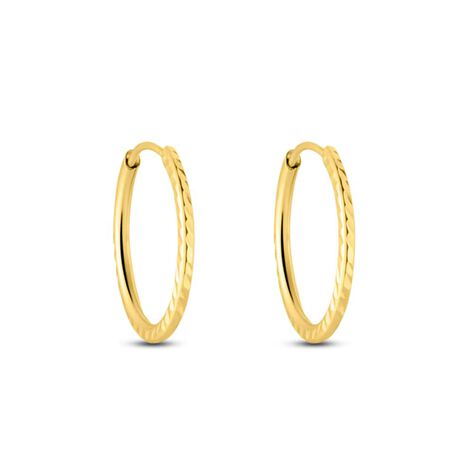 Orecchini A Cerchio Toujours Oro Giallo - Orecchini a Cerchio Donna | Stroili
