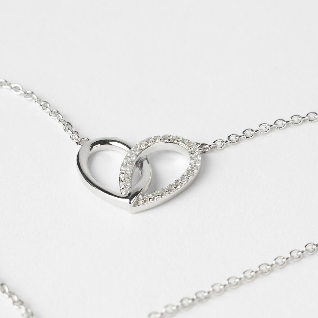 Collana Silver Moments Argento Rodiato Cubic Zirconia - Collane Donna | Stroili