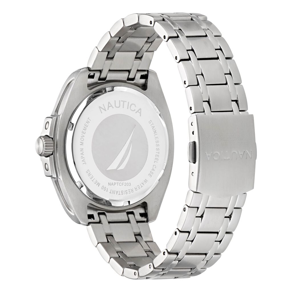 Orologio Al Quarzo Nautica Tin Can Bay Naptcf203 - Orologi con Datario Uomo | Stroili