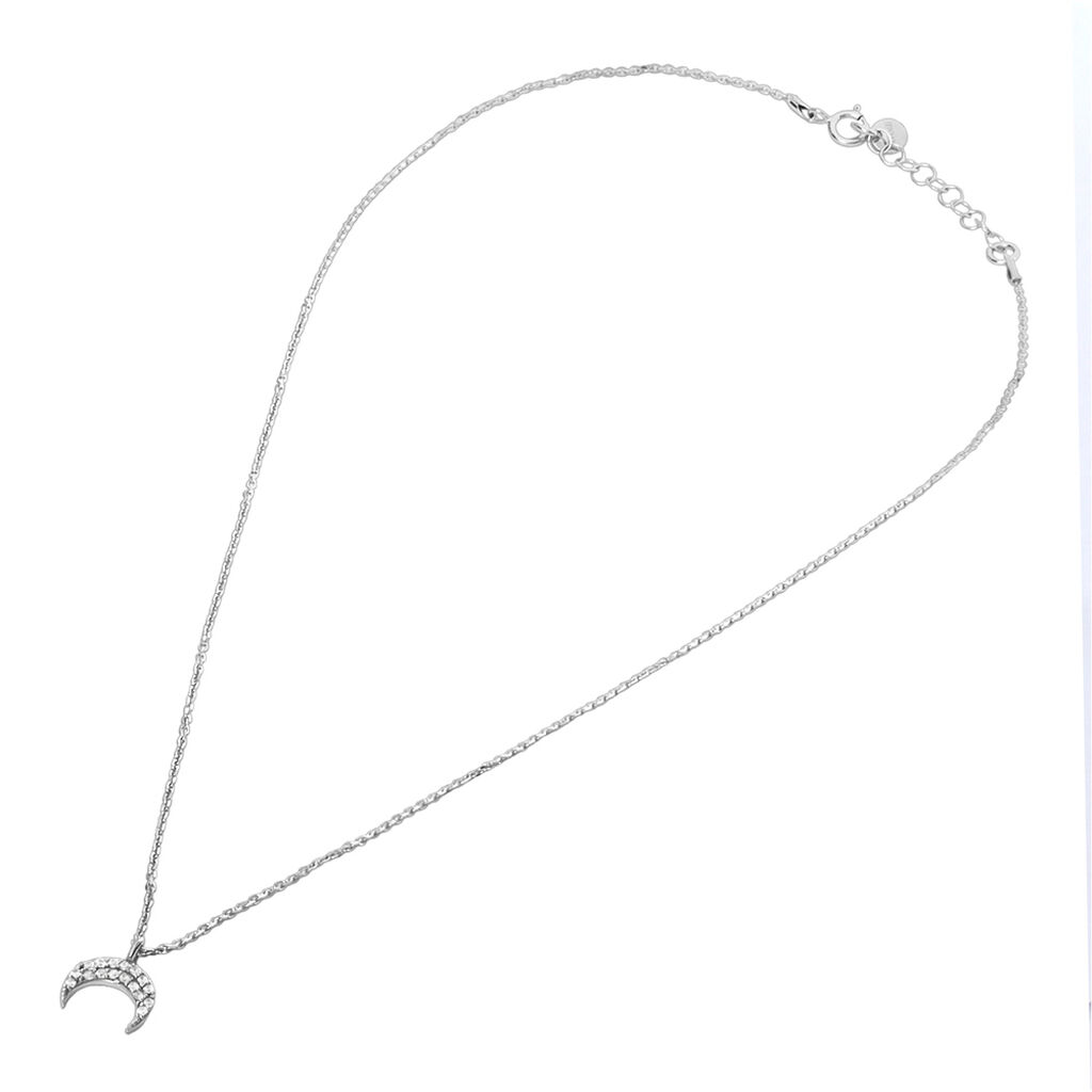Collana Silver Moments Argento Rodiato Cubic Zirconia