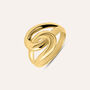 Anello Fascia Silver Collection Argento Dorato
