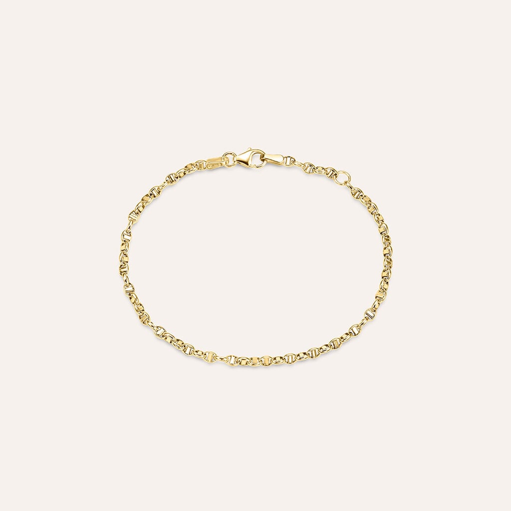 Bracciale Catena Mon Petit Oro Giallo