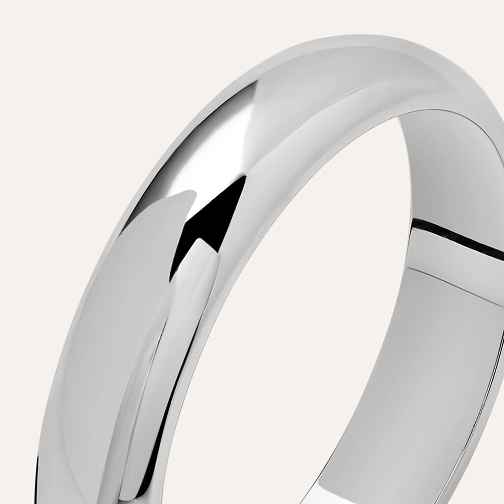 Fede Mantovana 4 mm Oro Bianco