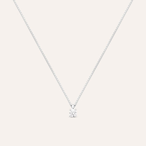 Collana Punto Luce Firmamenti Oro Bianco Diamante - Collane Punto Luce Donna | Stroili