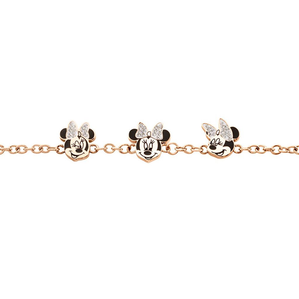 Bracciale Mickey Mouse & Friends Acciaio Cristallo - Bracciali Donna | Stroili