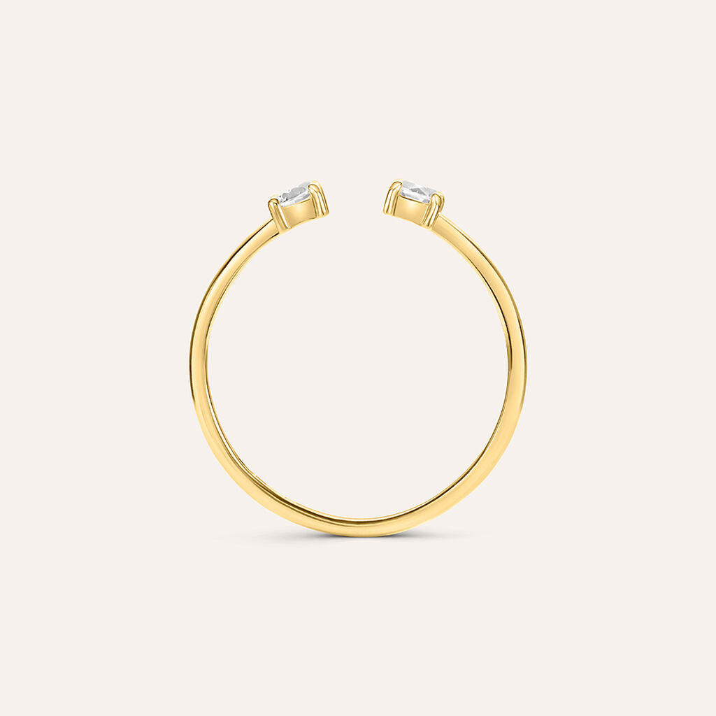 Anello Fantasia Claire Oro Giallo Cubic Zirconia - Anelli con Pietre Donna | Stroili