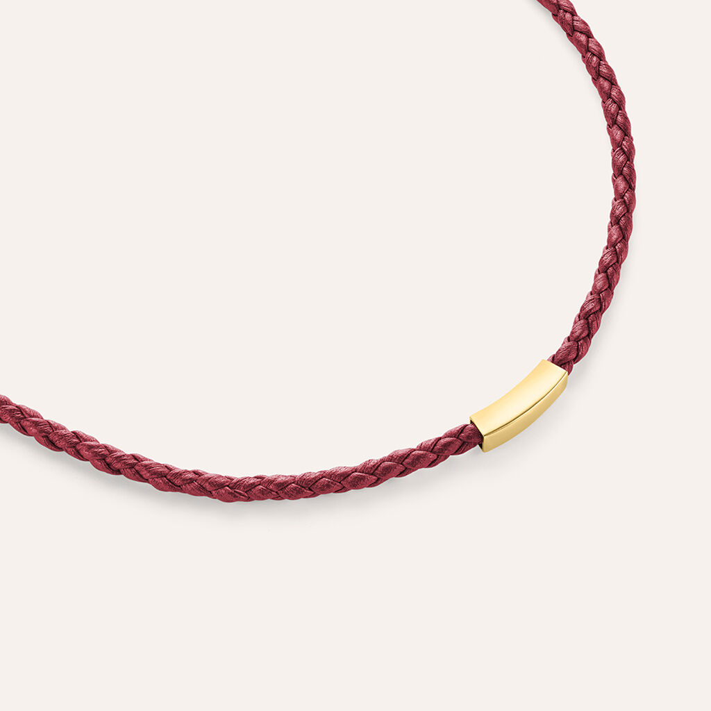 Bracciale Con Targhetta L'homme Or Oro Giallo